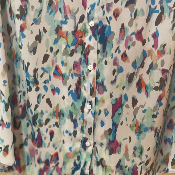 NYDJ flowy button down shirt size XL - Picture 4 of 4